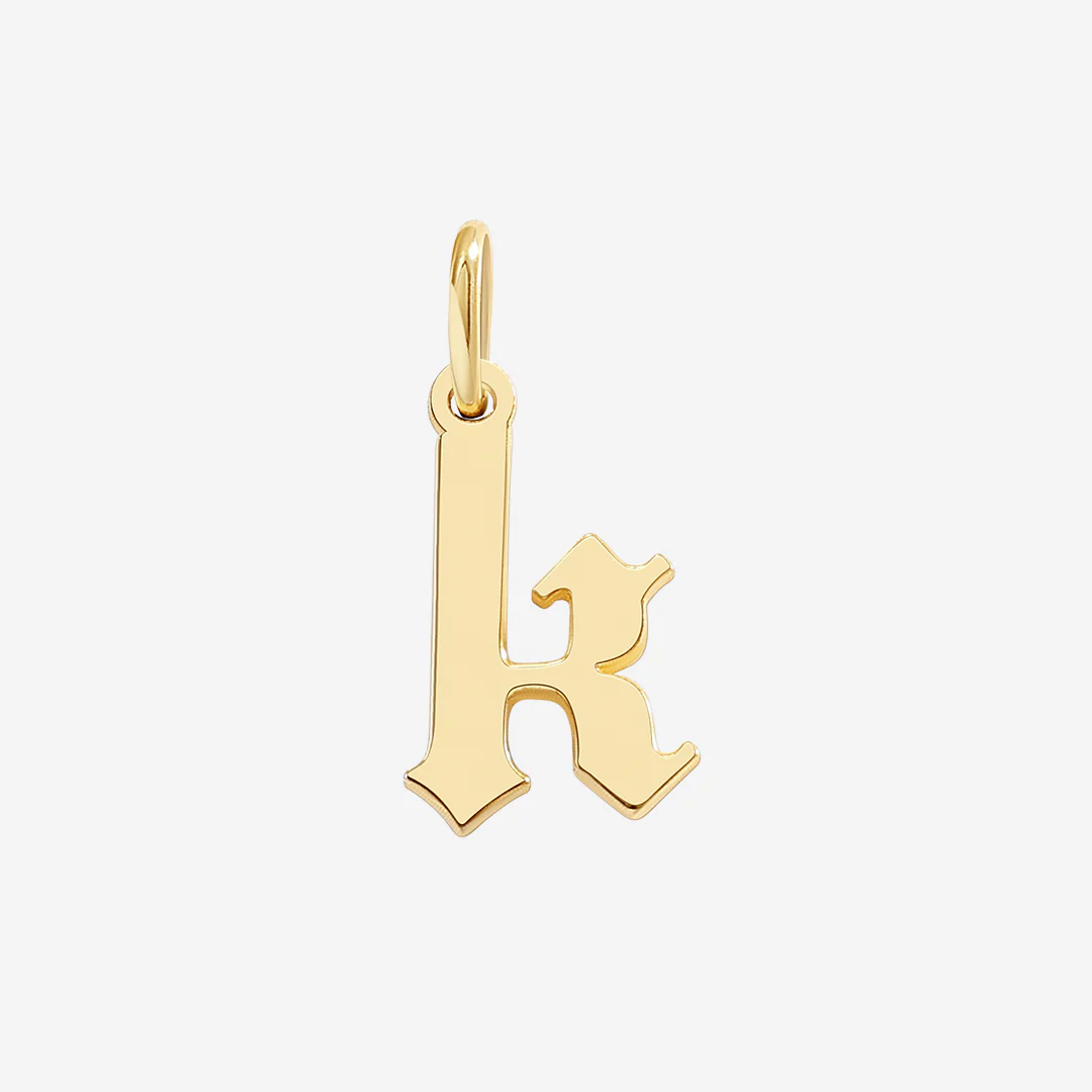 Old English Letter Charm - Image 17