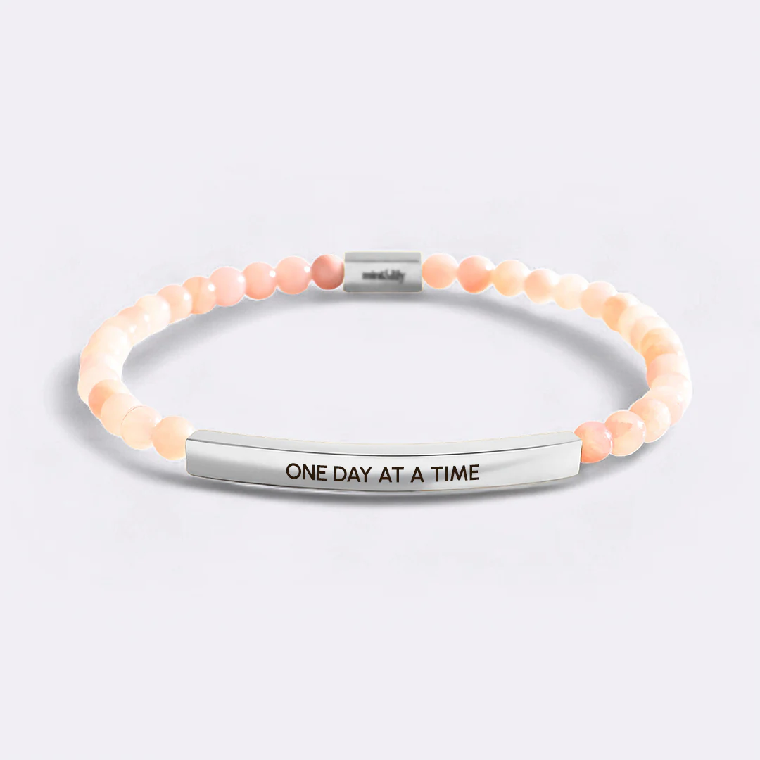 One Day At A Time Beaded Inspire Bracelet - Image 14