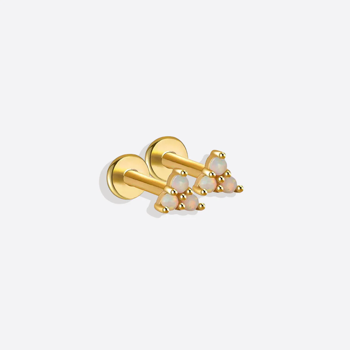 Opal Trio Sleeper Stud Earrings | 18g - Image 17