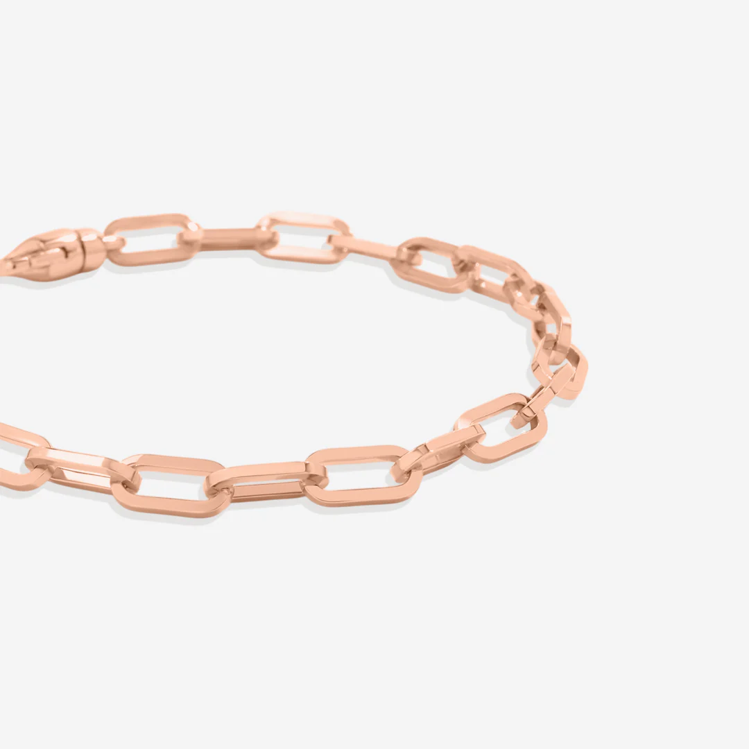 Open Link Paperclip Chain Bracelet - Image 13