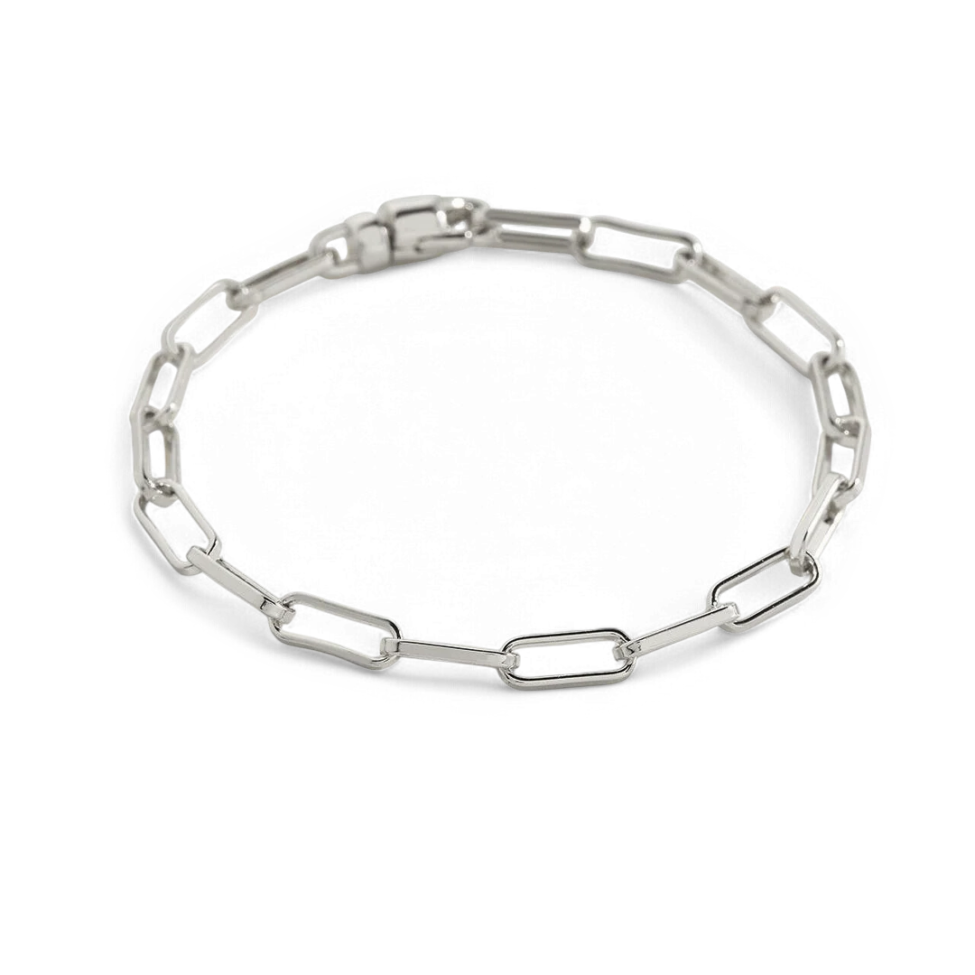 Open Link Paperclip Chain Bracelet - Image 31