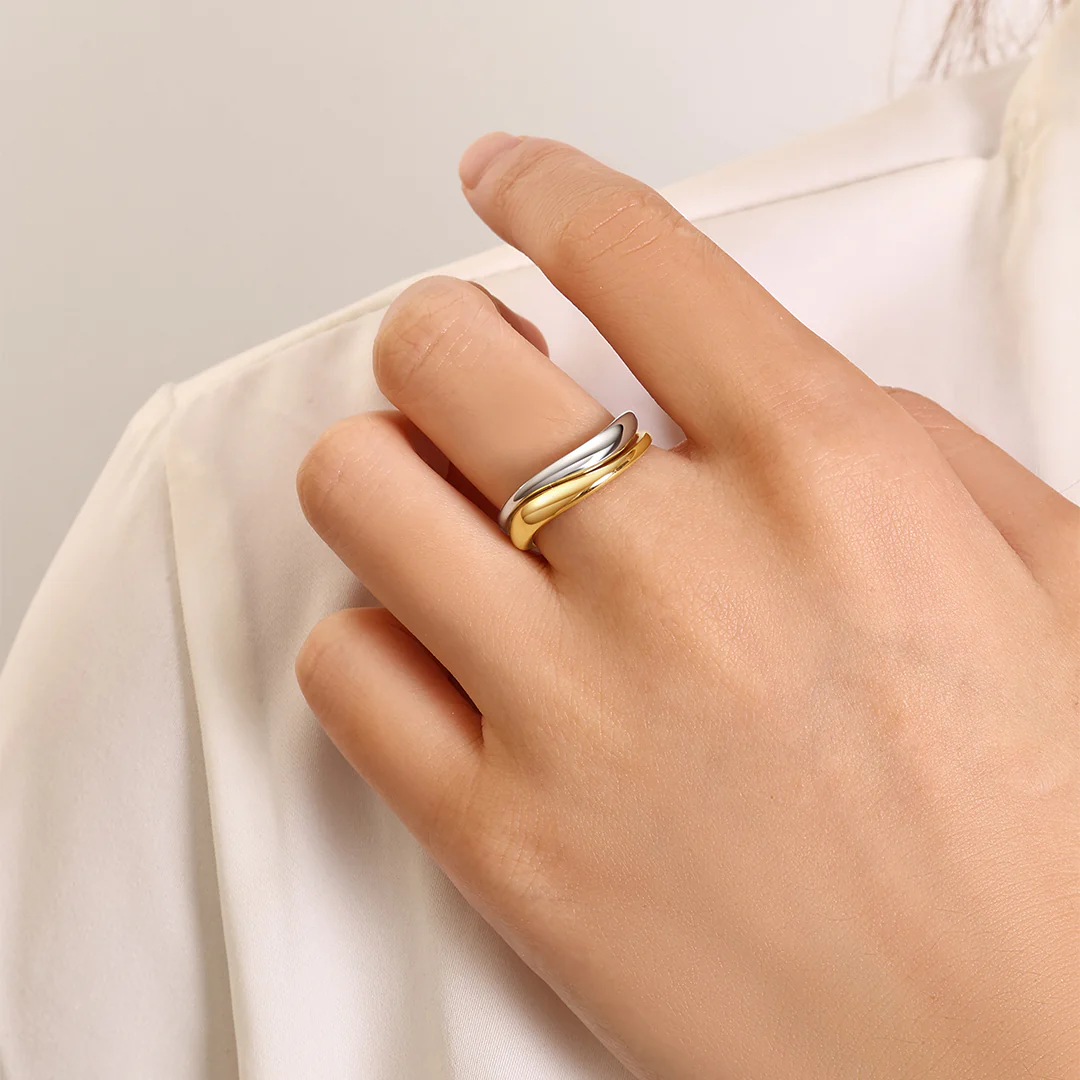 Organic Stacking Ring Set - Image 10