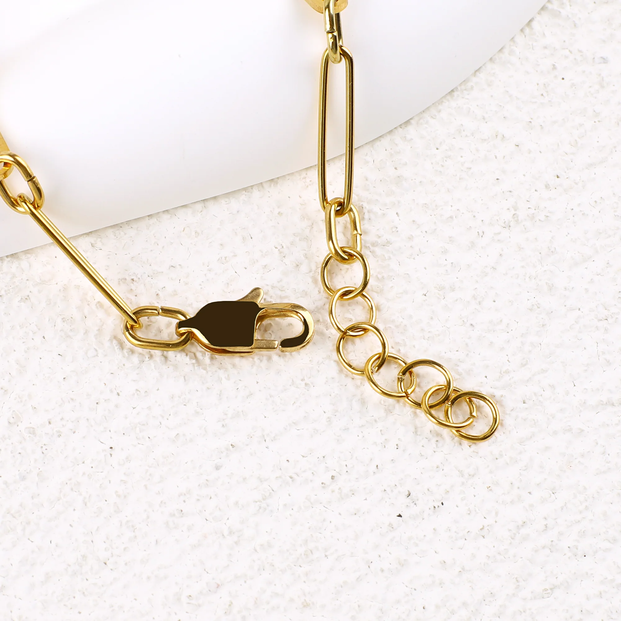 Personalized Paperclip Name Bracelet - Image 21