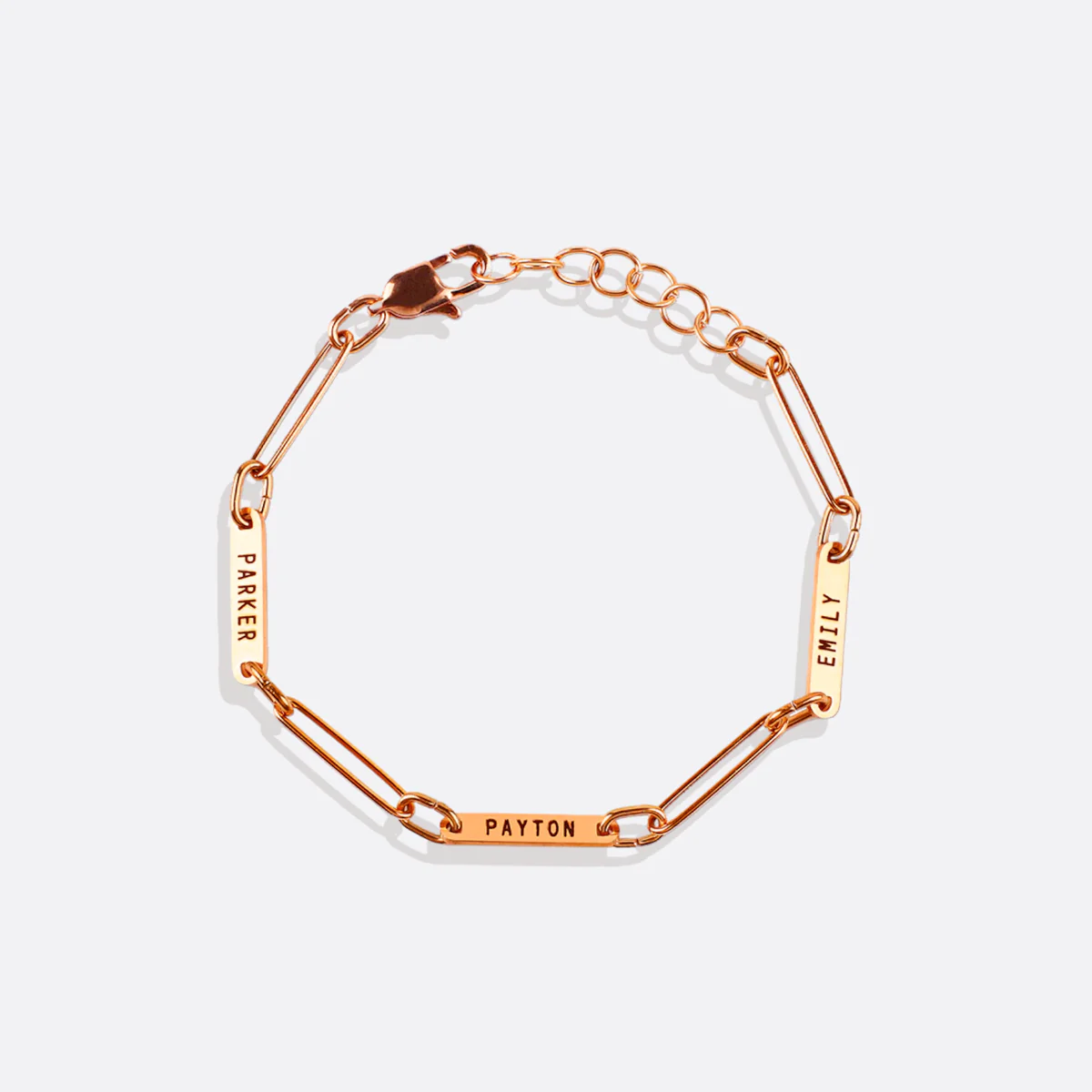Personalized Paperclip Name Bracelet - Image 25