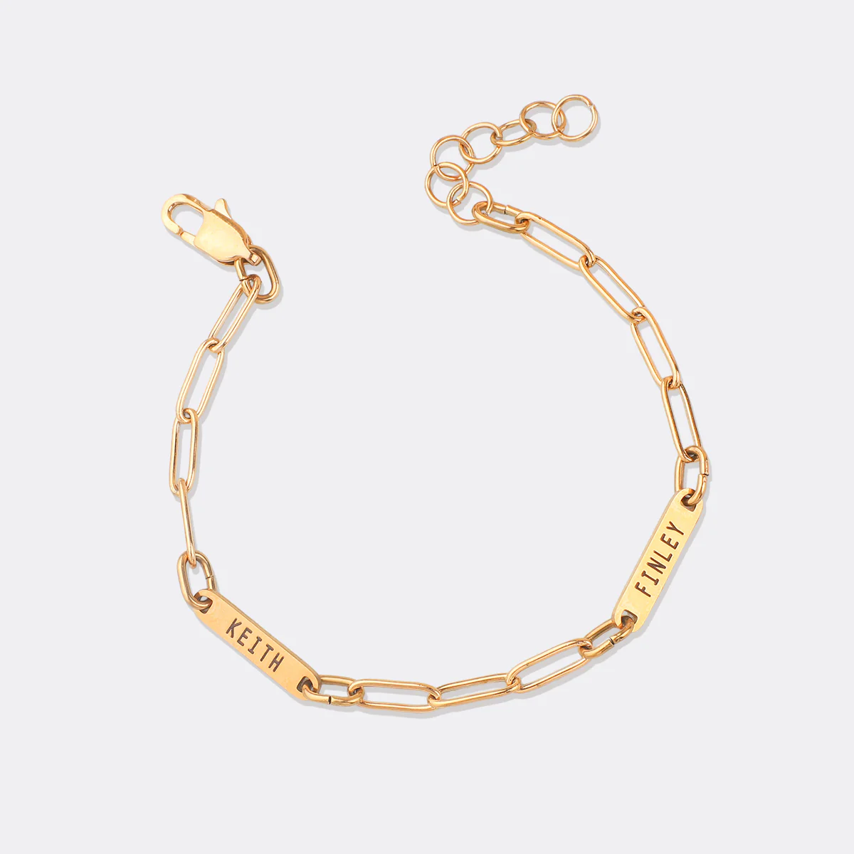Personalized Paperclip Name Bracelet - Image 40