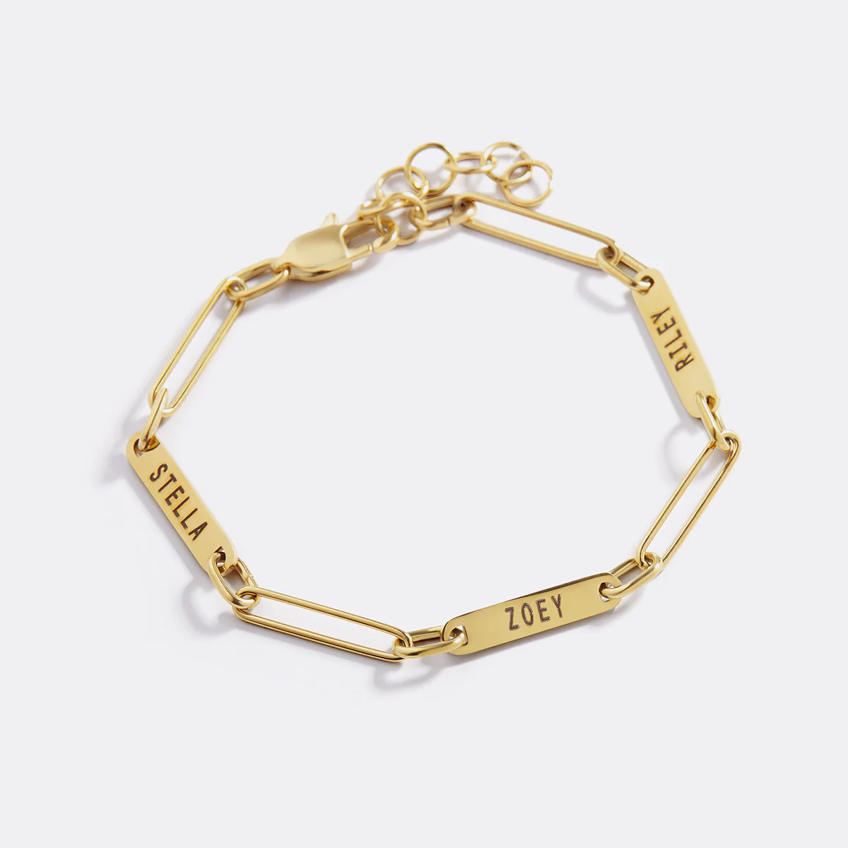 Personalized Paperclip Name Bracelet - Image 43