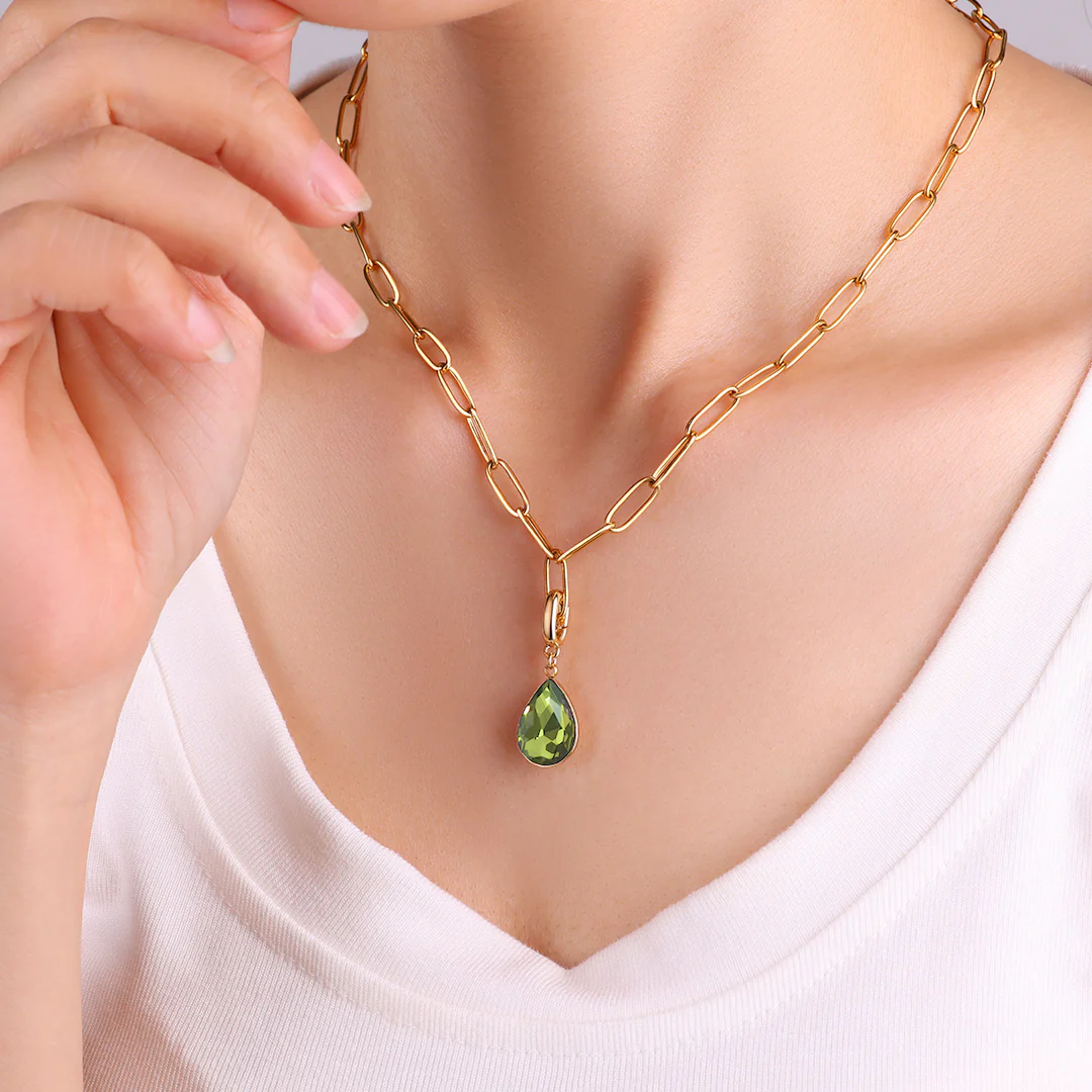 Teardrop Birthstone Charm - Image 31