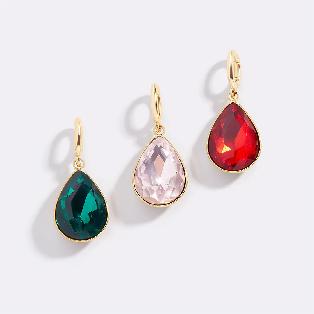 Teardrop Birthstone Charm - Image 34
