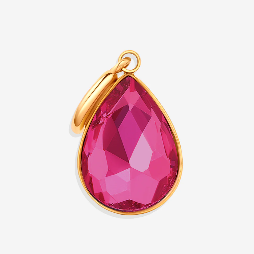 Teardrop Birthstone Charm - Image 65