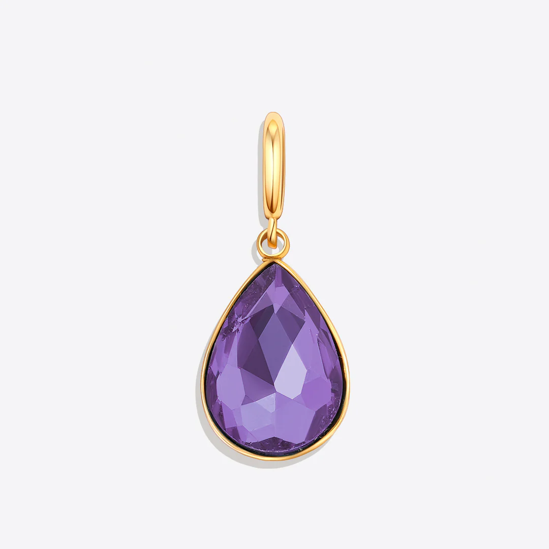 Teardrop Birthstone Charm - Image 66