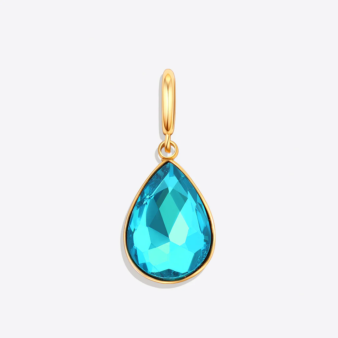 Teardrop Birthstone Charm - Image 68