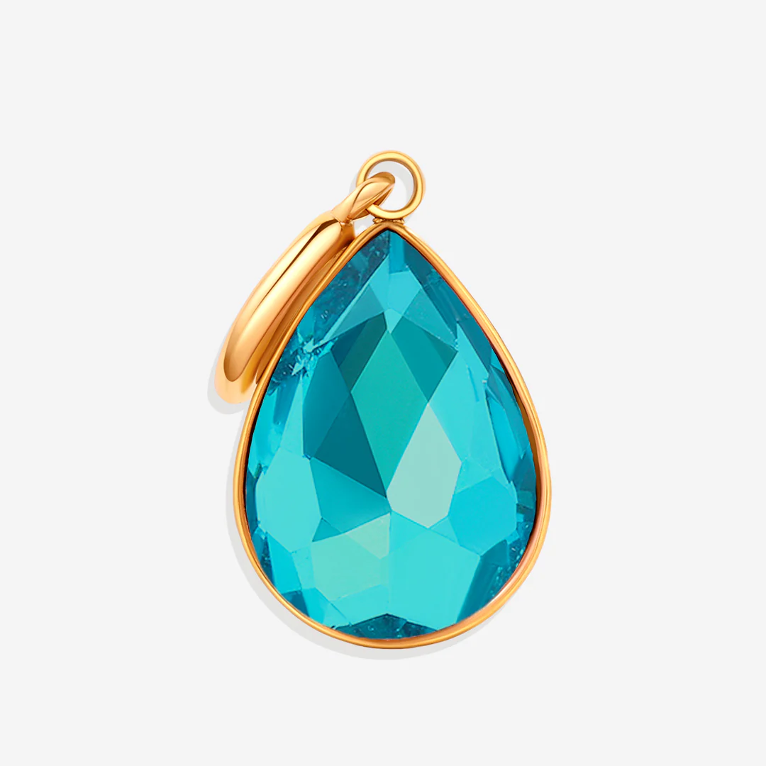 Teardrop Birthstone Charm - Image 69