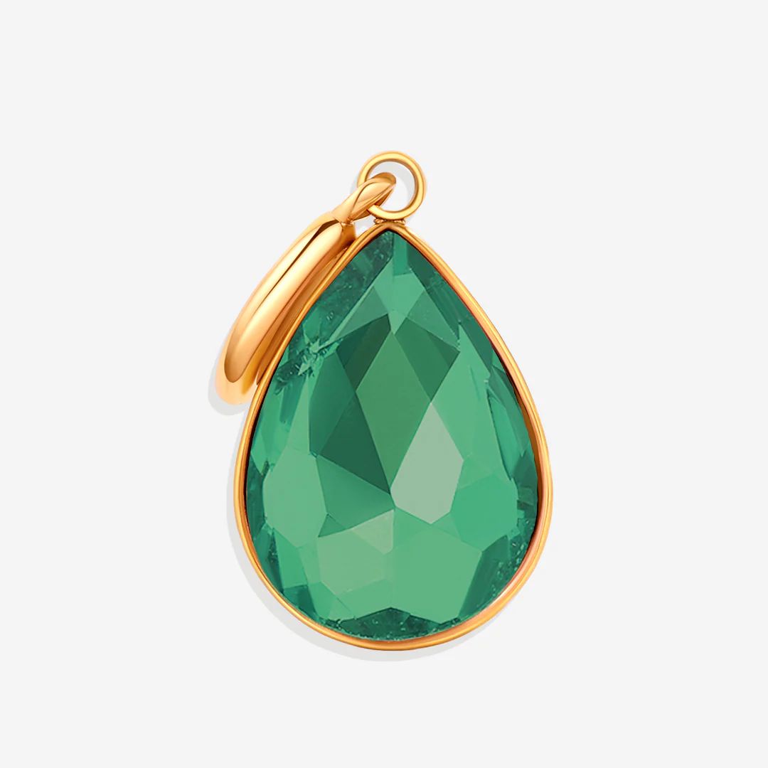Teardrop Birthstone Charm - Image 71