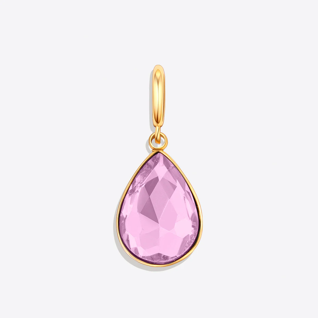 Teardrop Birthstone Charm - Image 74