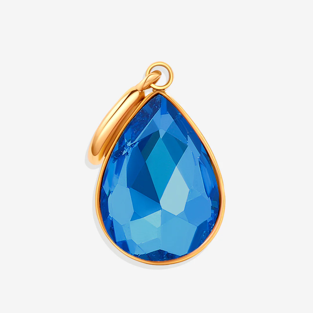 Teardrop Birthstone Charm - Image 77