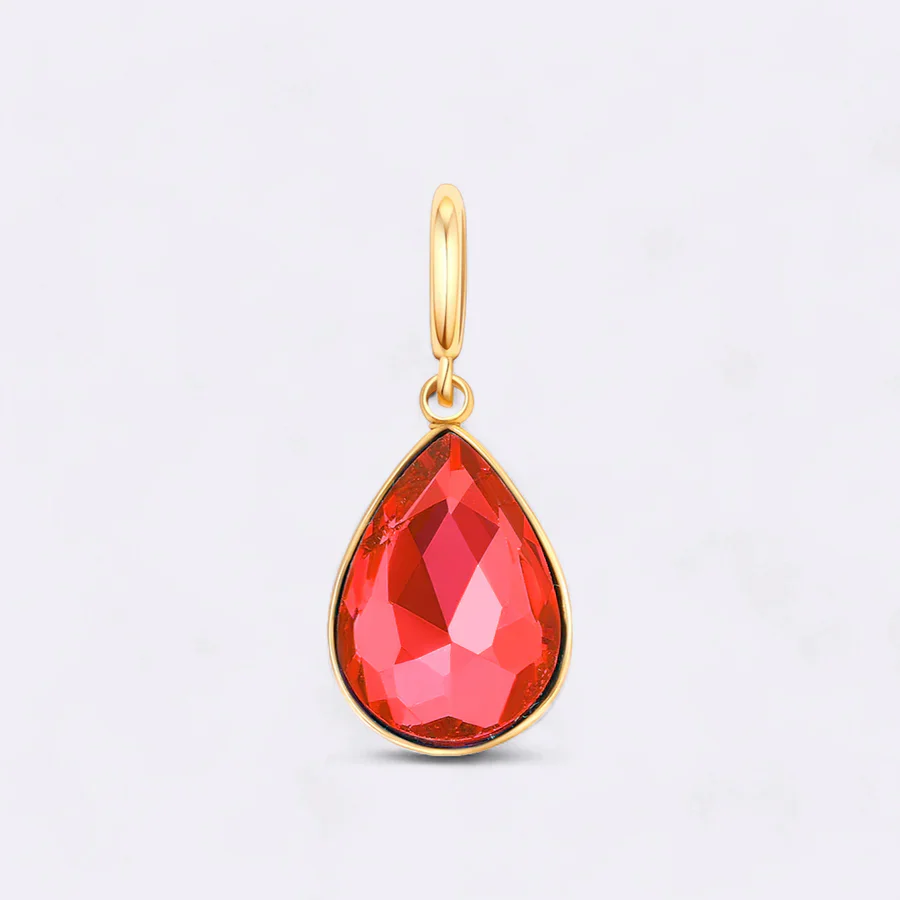 Teardrop Birthstone Charm - Image 96