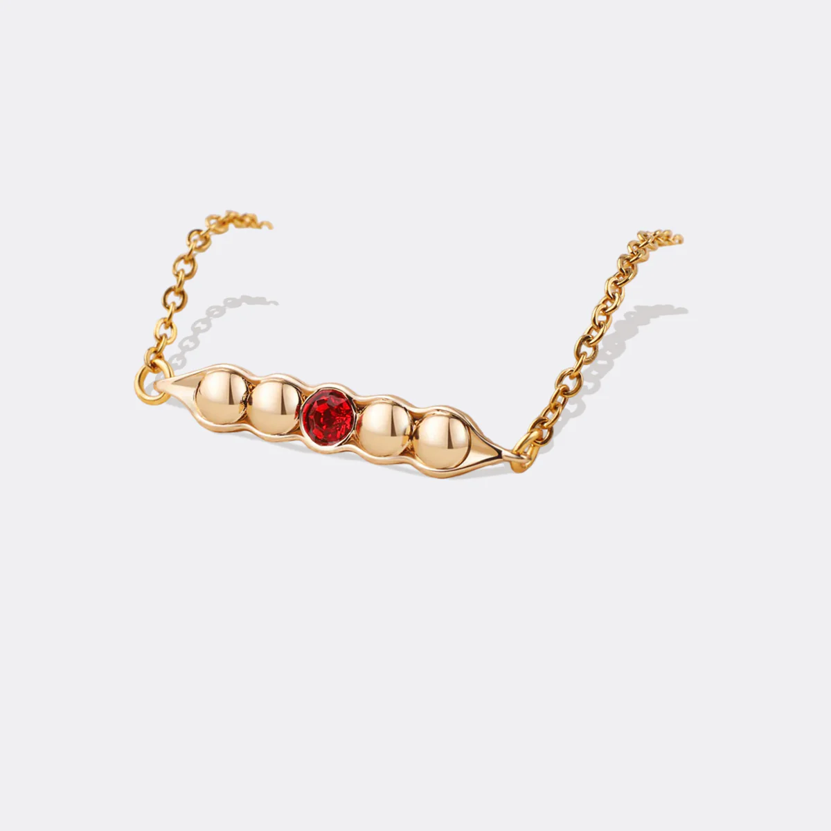 Peas in a Pod Birthstone Bracelet - Image 52