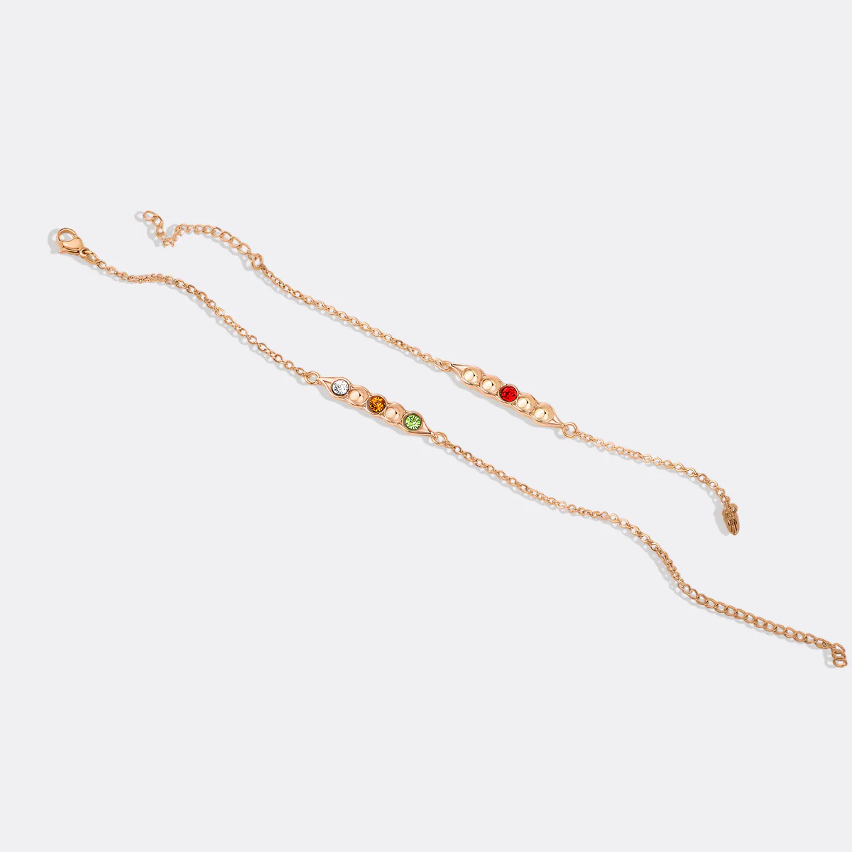Peas in a Pod Birthstone Bracelet - Image 55