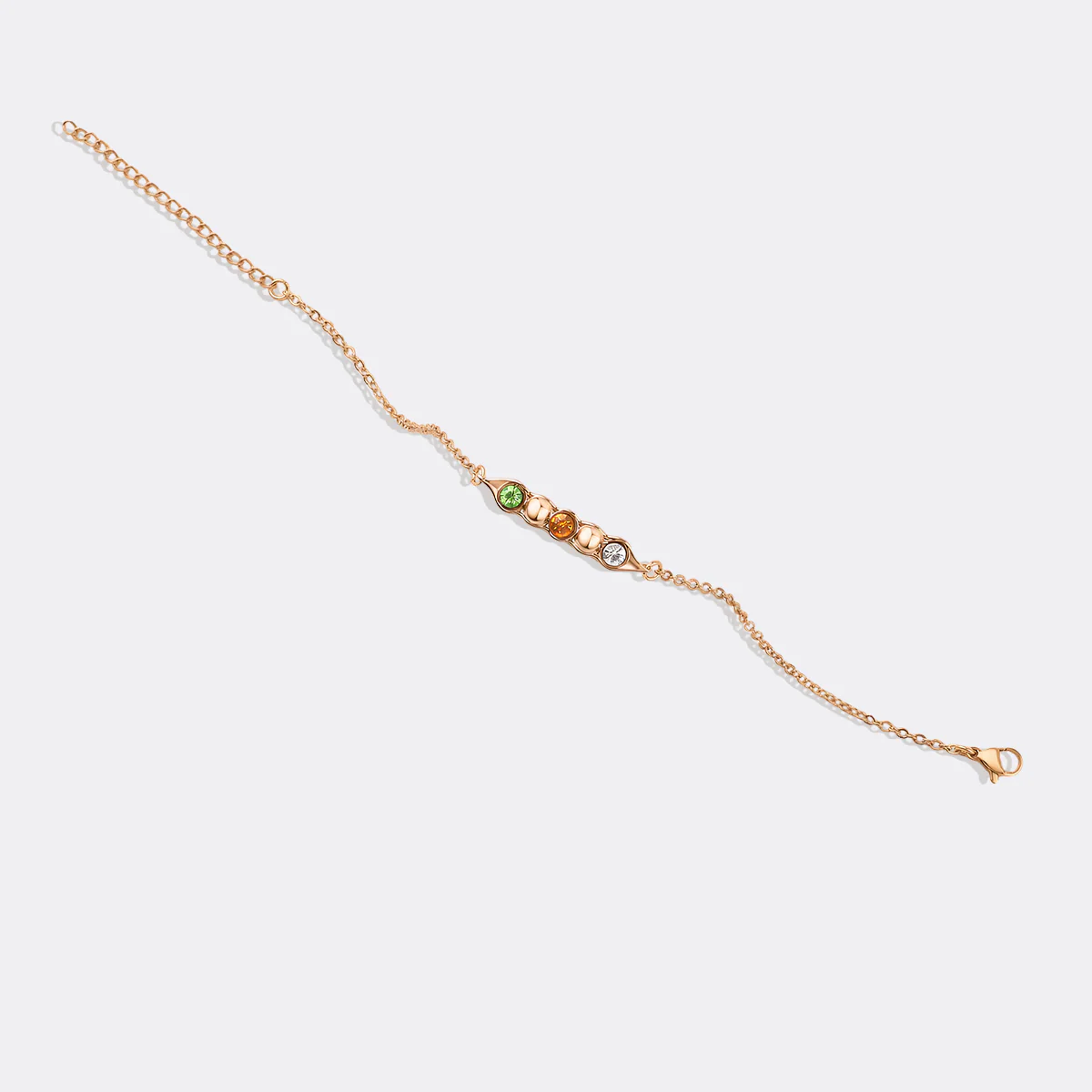 Peas in a Pod Birthstone Bracelet - Image 57