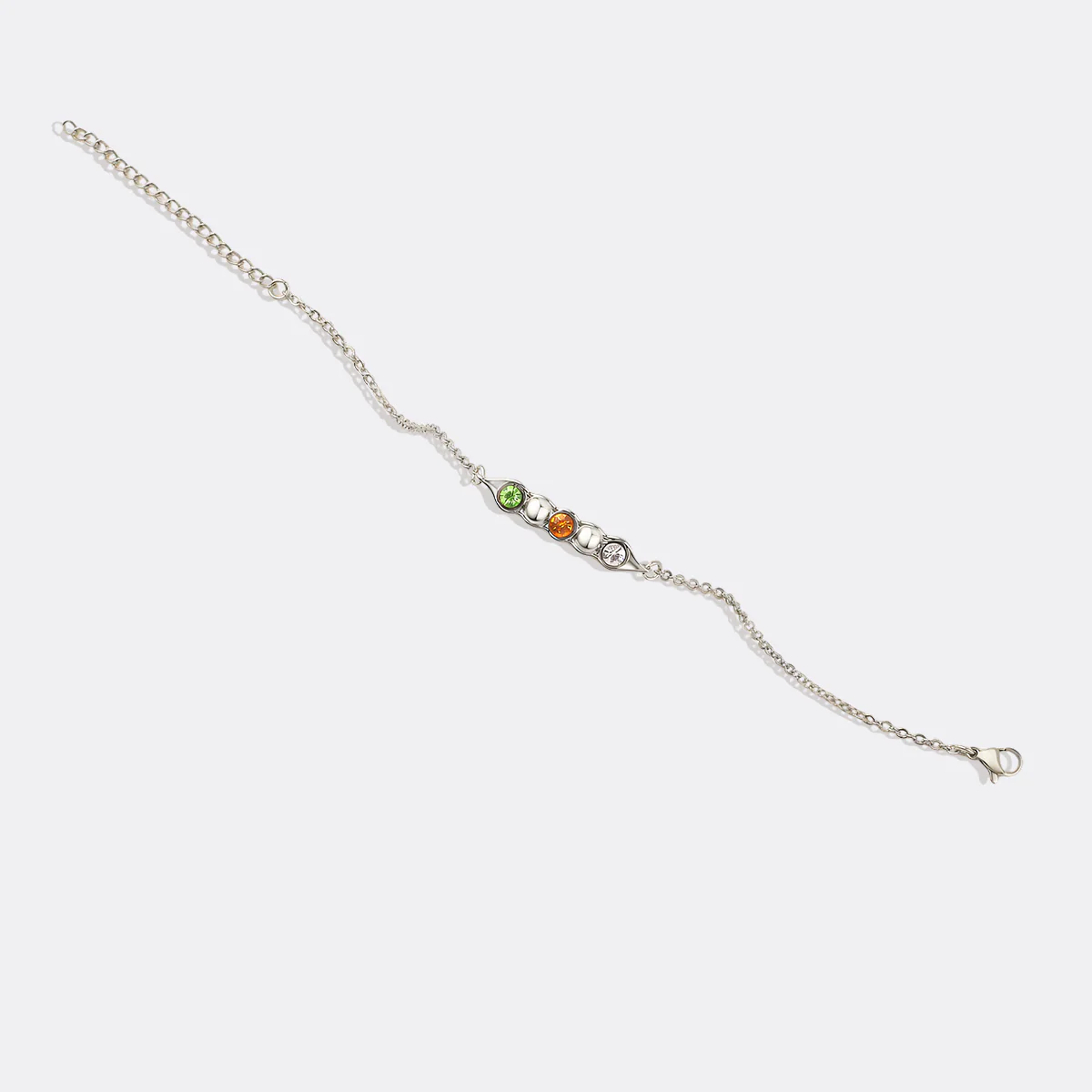 Peas in a Pod Birthstone Bracelet - Image 63