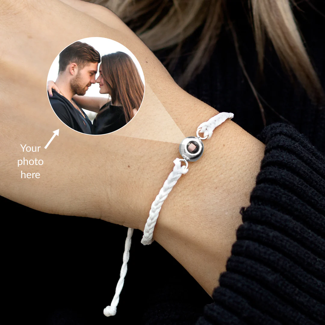 Personalized Adjustable Photo Bracelet - Image 5