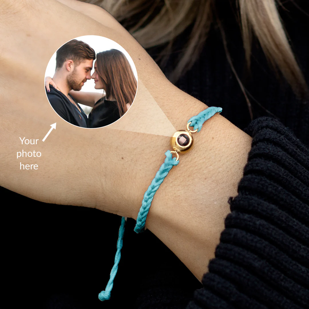 Personalized Adjustable Photo Bracelet - Image 9