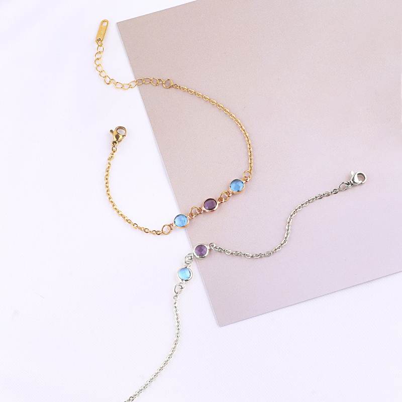 Personalized Birthstone Bracelet - Image 11