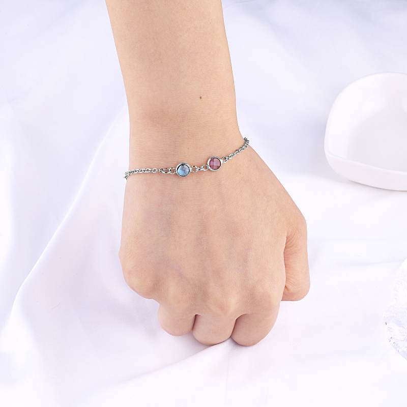 Personalized Birthstone Bracelet - Image 12