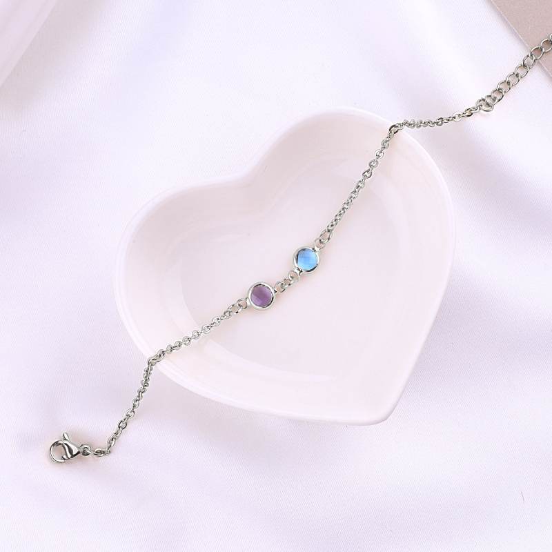 Personalized Birthstone Bracelet - Image 15