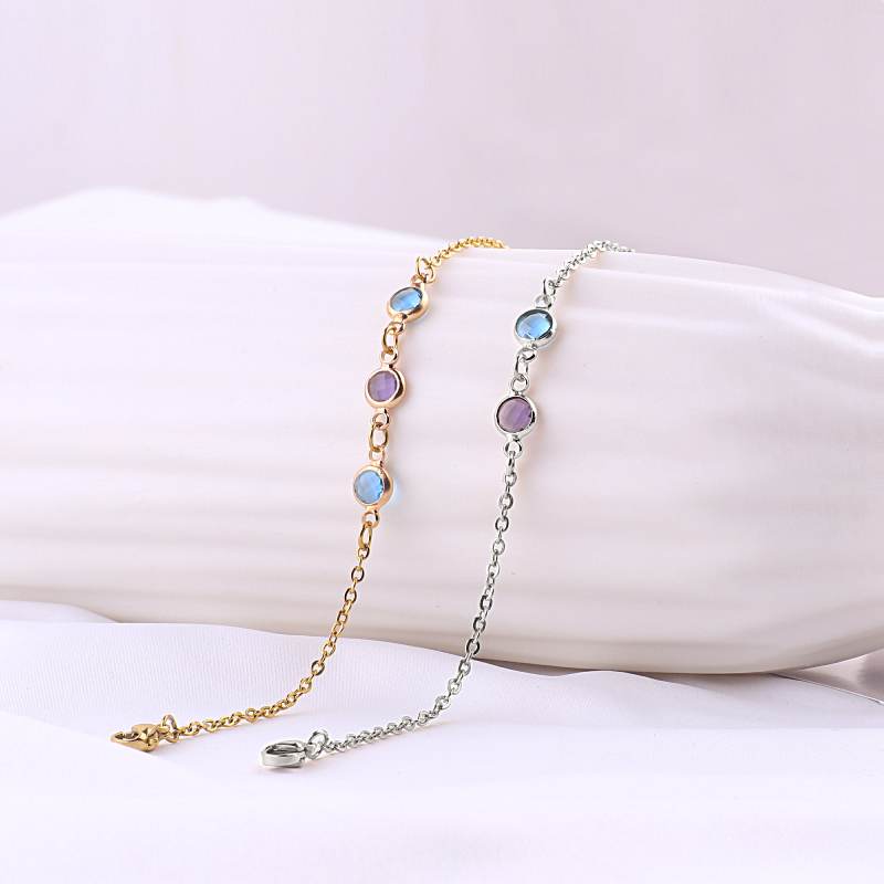 Personalized Birthstone Bracelet - Image 16