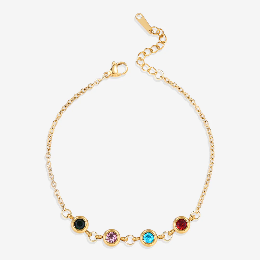 Personalized Birthstone Bracelet - Image 46