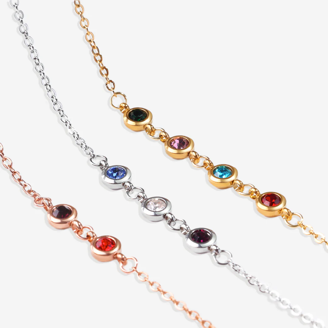 Personalized Birthstone Bracelet - Image 53