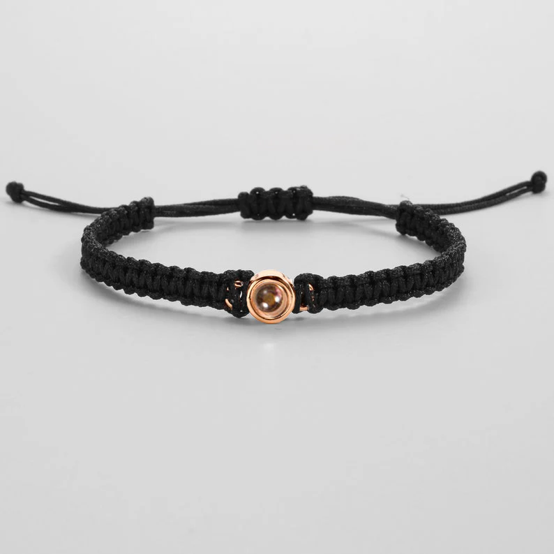 Personalized Braided Photo Bracelet - Image 12