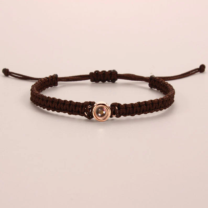 Personalized Braided Photo Bracelet - Image 13