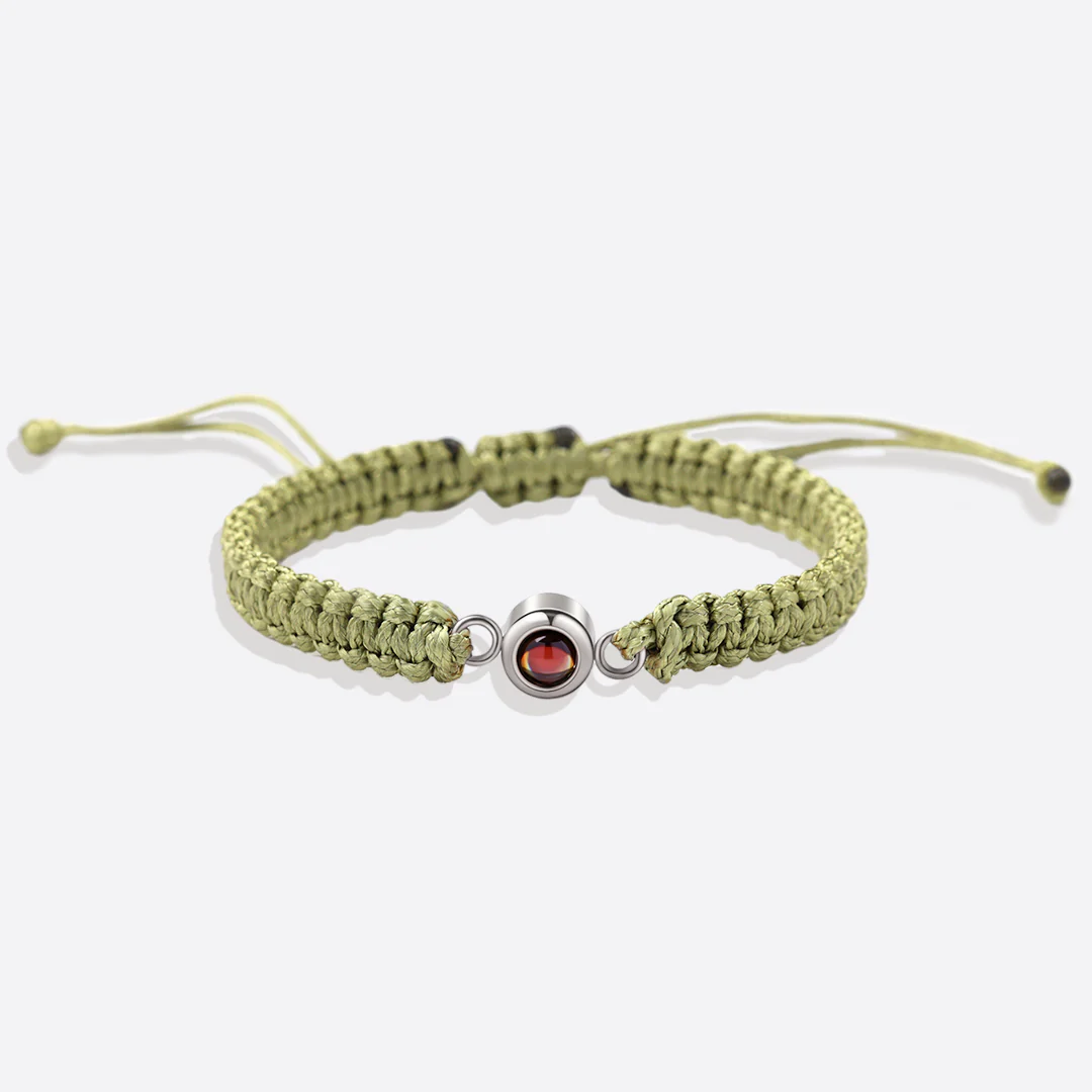 Personalized Braided Photo Bracelet - Image 184
