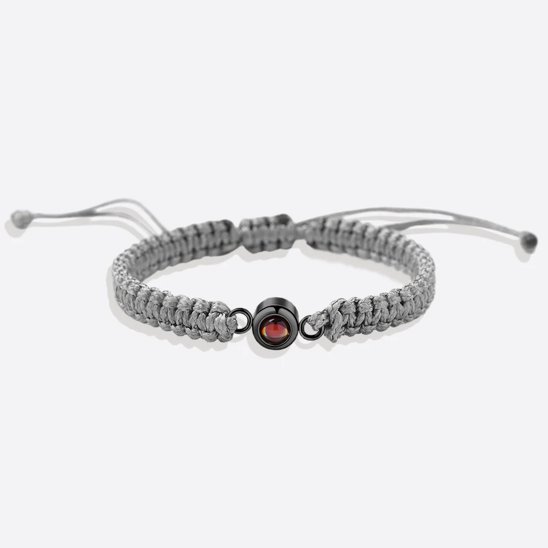 Personalized Braided Photo Bracelet - Image 205