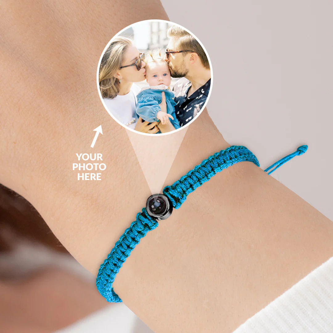 Personalized Braided Photo Bracelet - Image 94