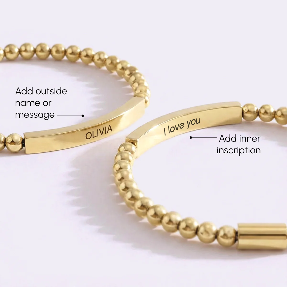 Personalized Beaded Inspire Bracelet - Image 18