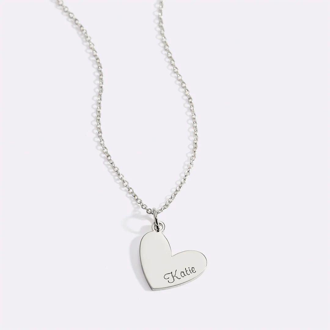Personalized Heart Name Necklace - Image 21