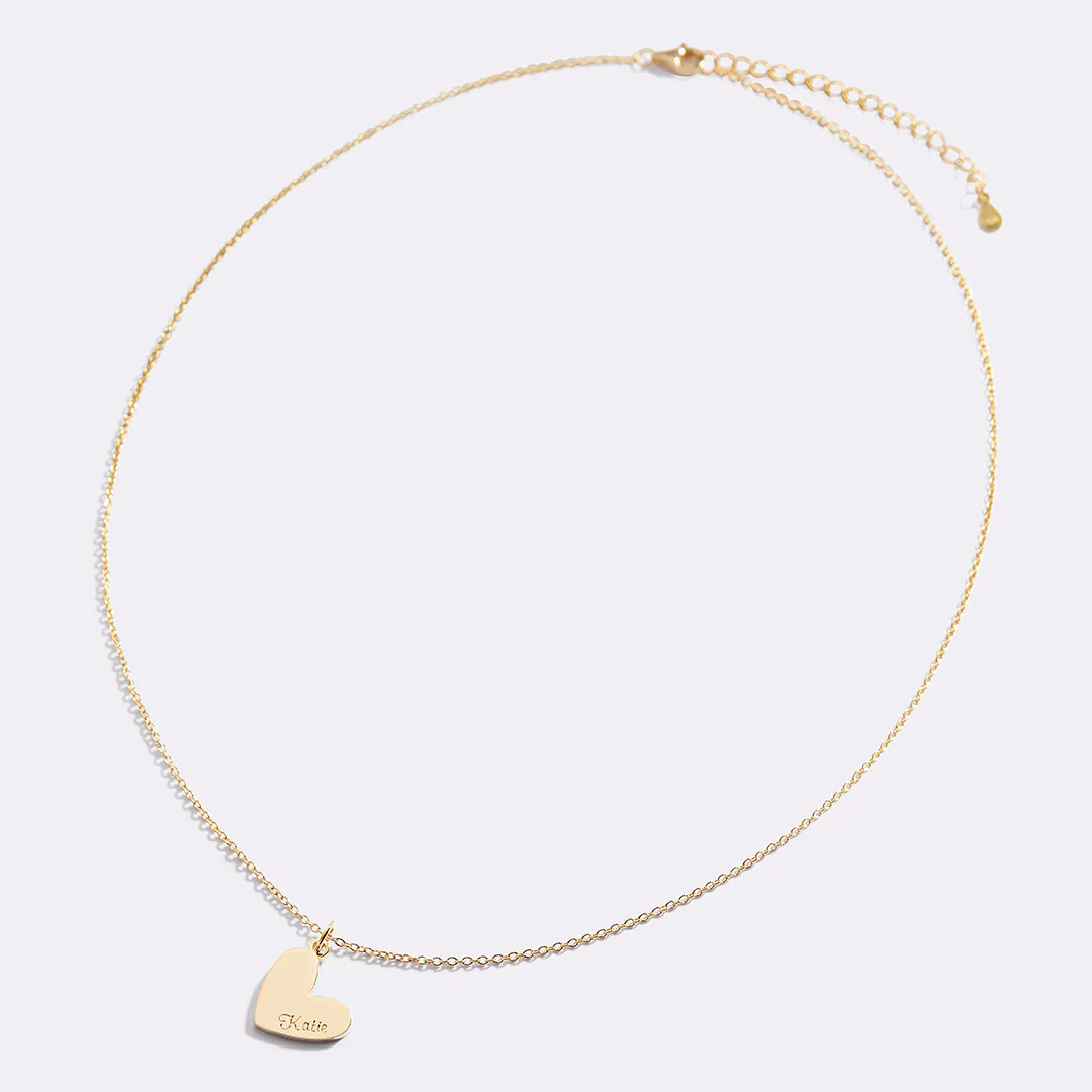 Personalized Heart Name Necklace - Image 24