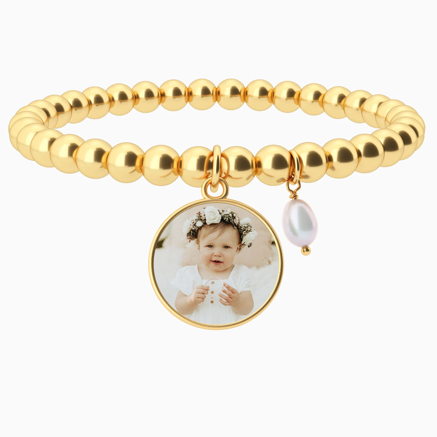 Personalized Photo Diana Charm Bracelet - Image 4