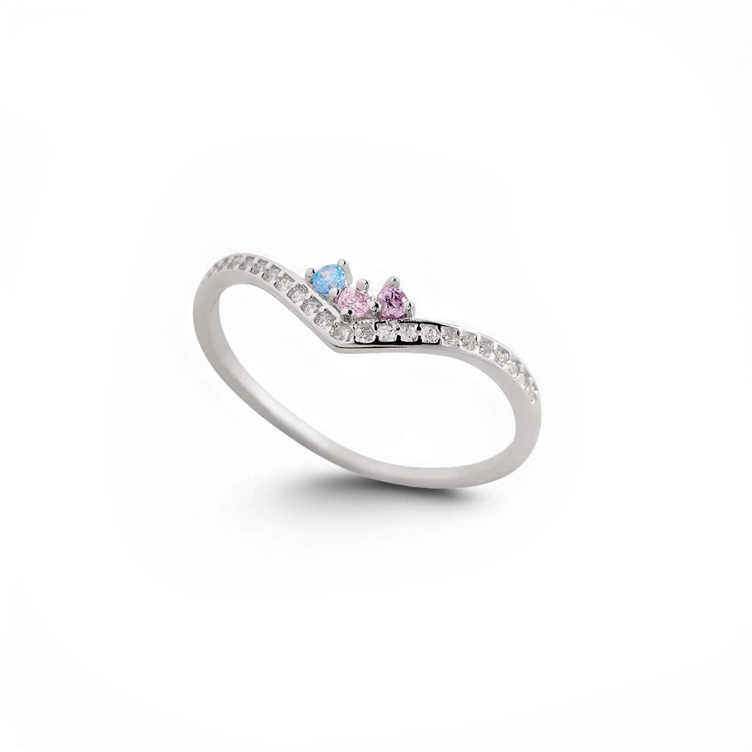Personalized Venus Birthstone Ring - Image 3