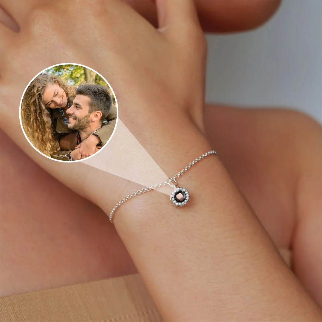Petite Halo Photo Bracelet - Image 10
