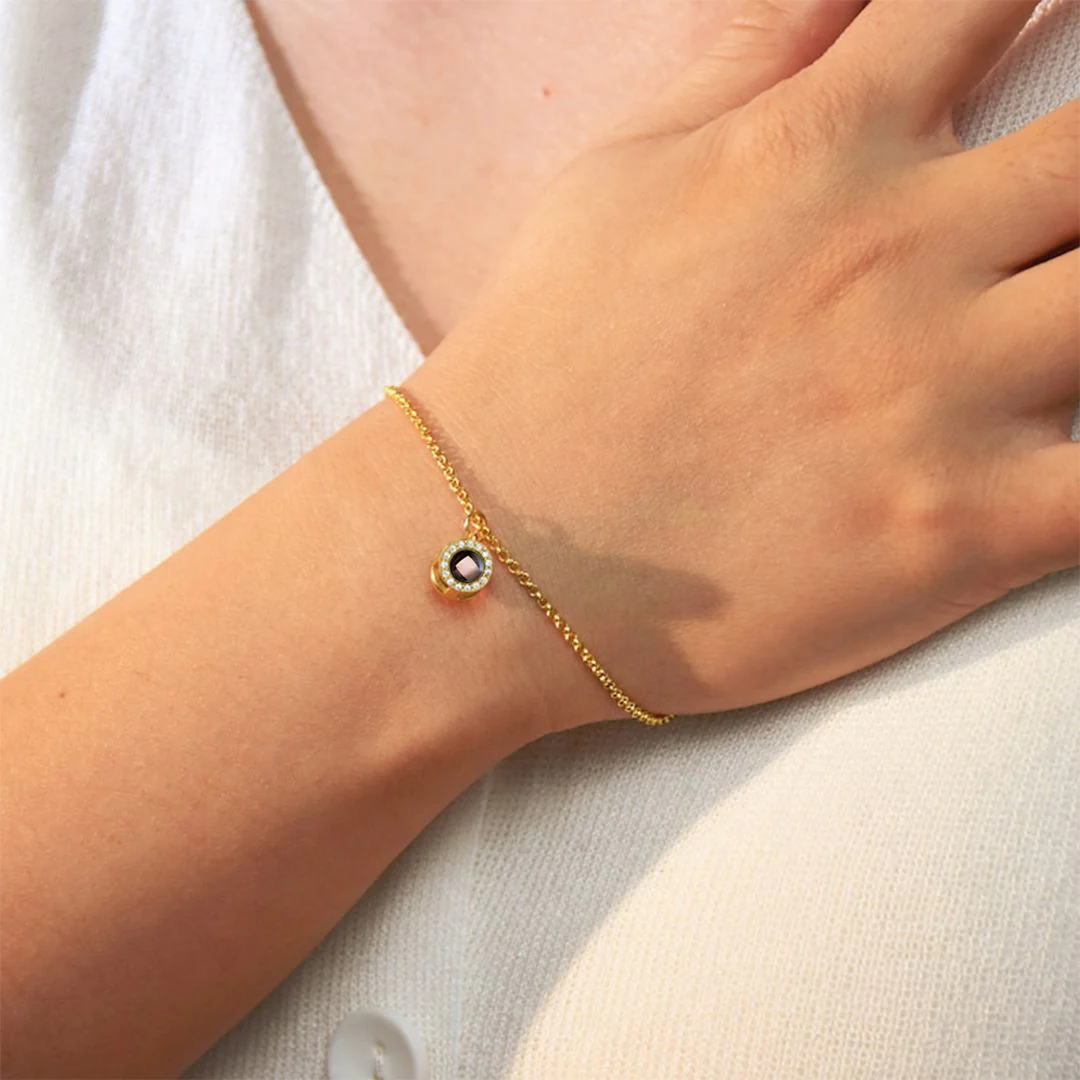 Petite Halo Photo Bracelet - Image 13