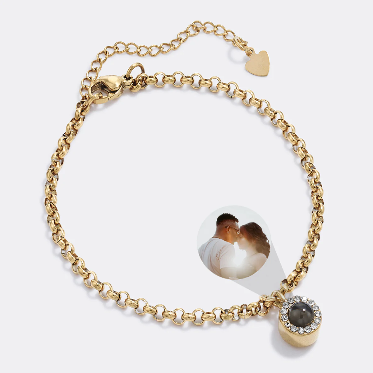 Petite Halo Photo Bracelet - Image 3