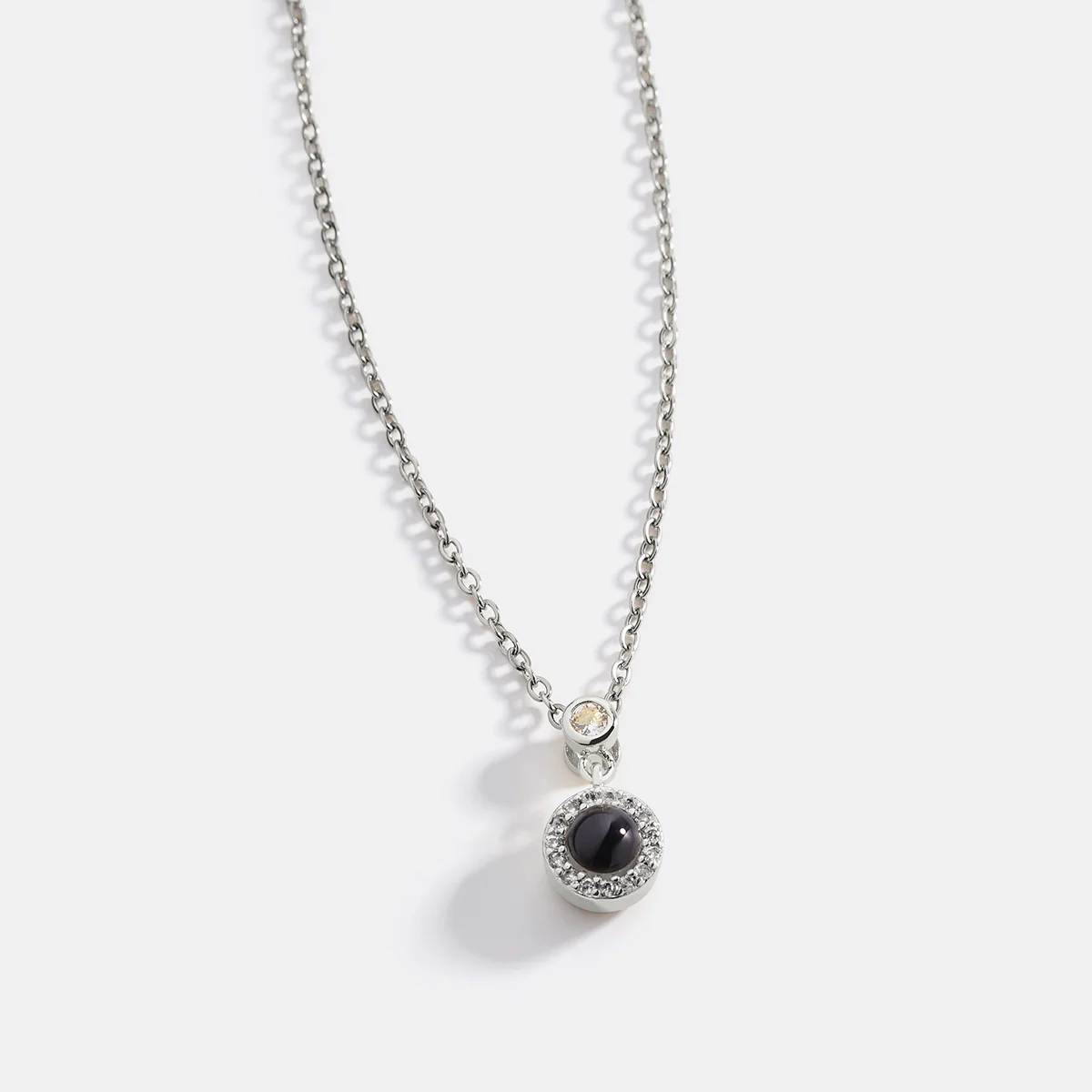 Petite Halo Photo Necklace - Image 23