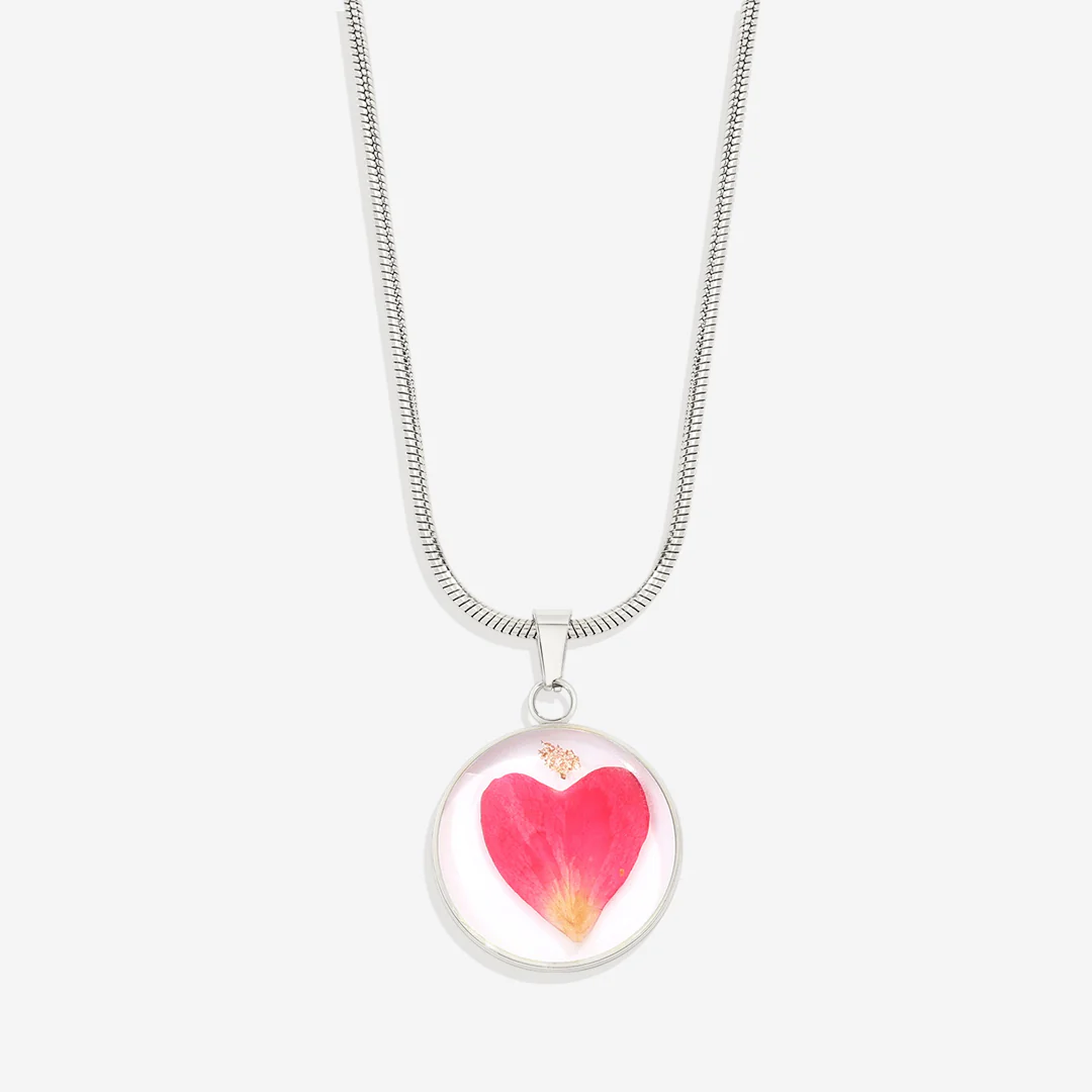 Pressed Birth Flower Necklace - Image 122