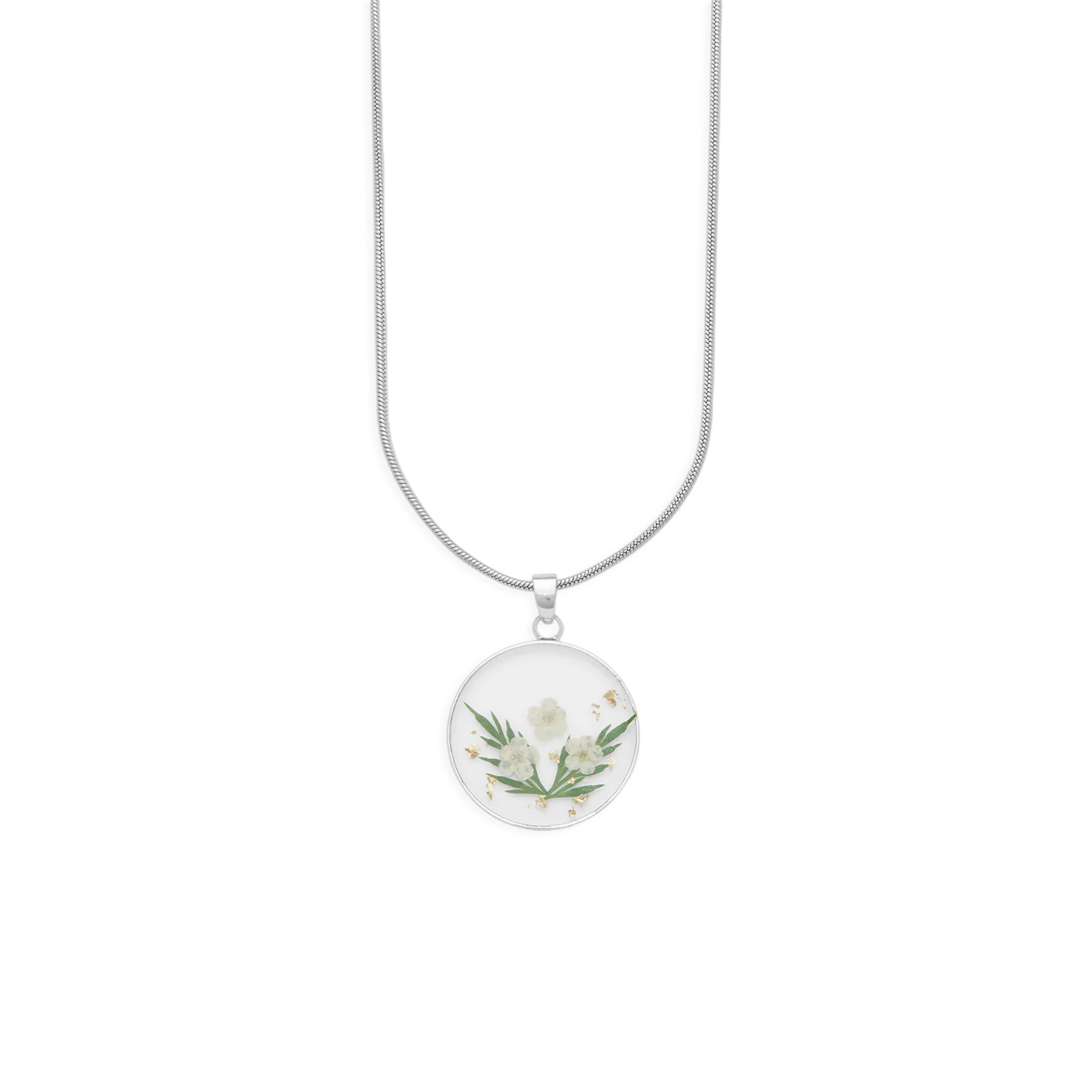 Pressed Birth Flower Necklace - Image 37