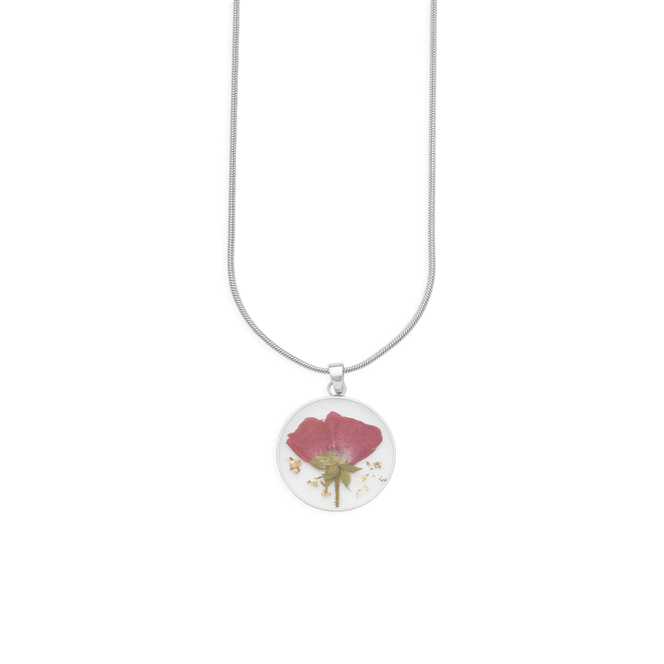 Pressed Birth Flower Necklace - Image 38