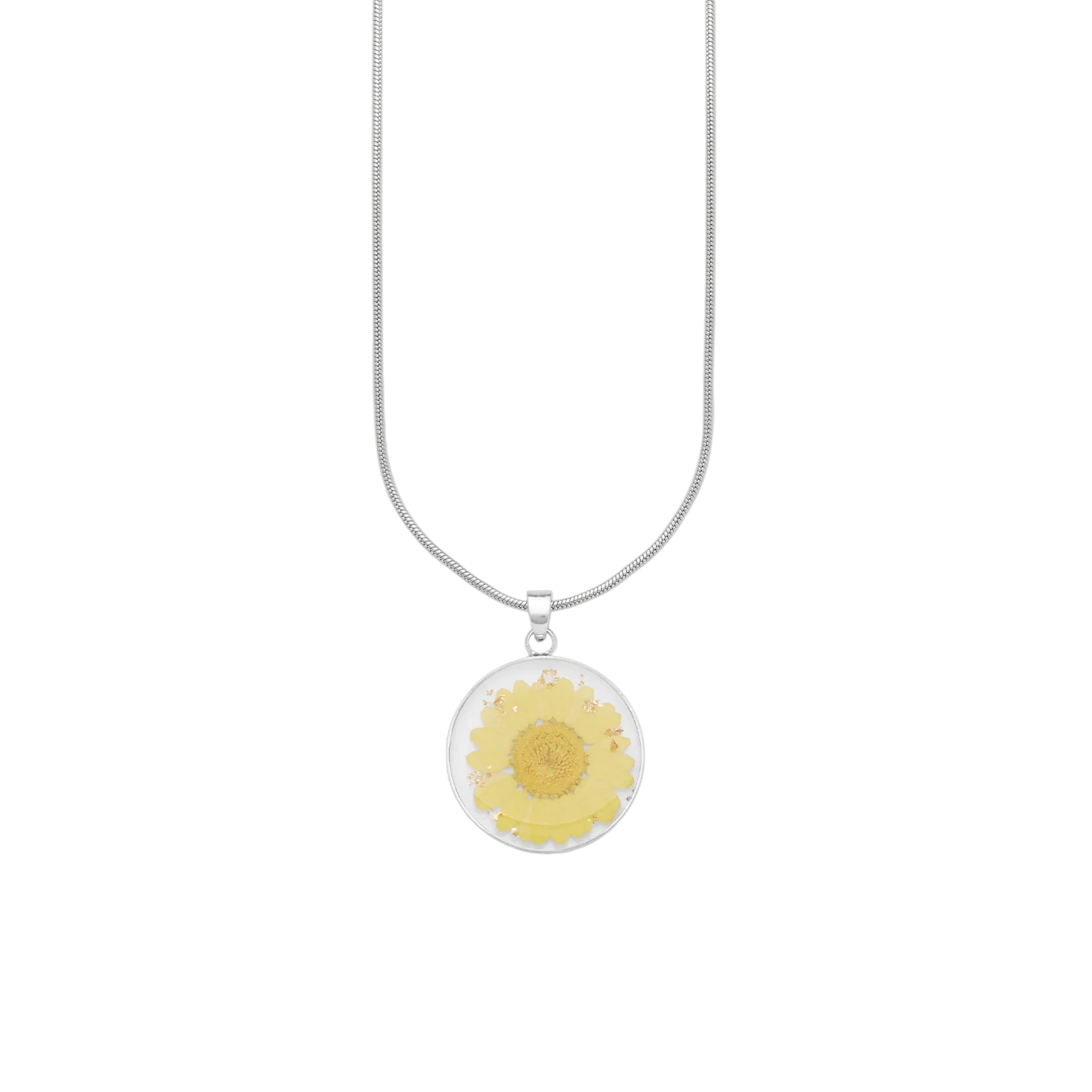 Pressed Birth Flower Necklace - Image 46
